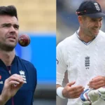 James Anderson & Virat Kohli