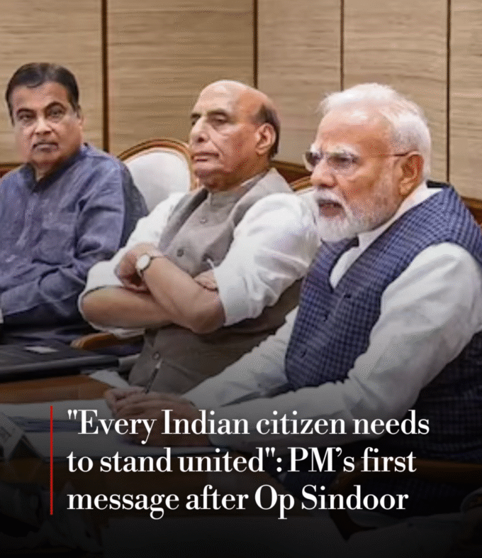 National Unity Over Politics