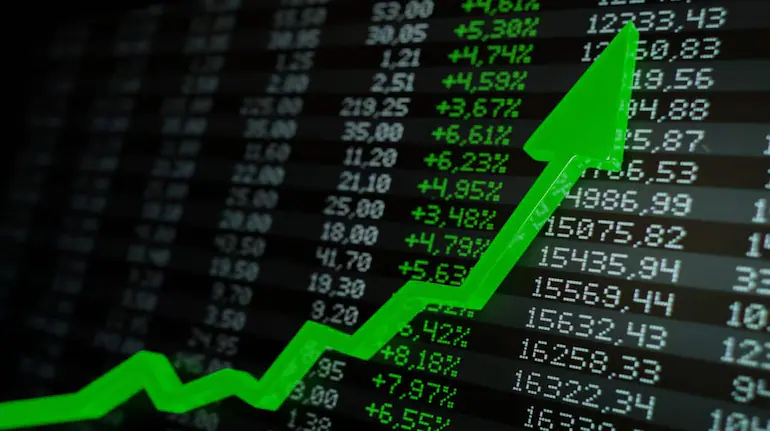 sensex soars
