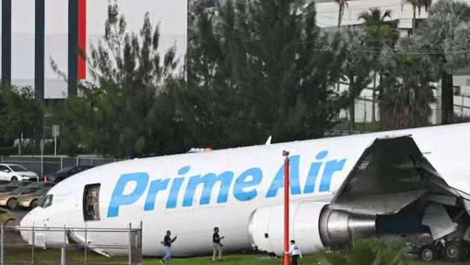 Amazon cargo plane