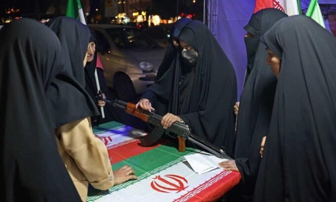 Iranian Girl AK-47