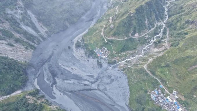 Budhi Gandaki River Flood